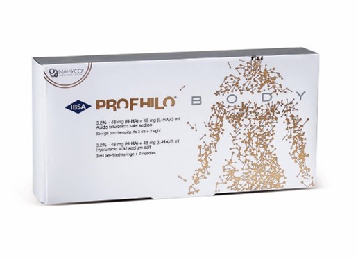 profhilo body box in white background